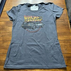 Grey Back to the Future Small Women’s T.